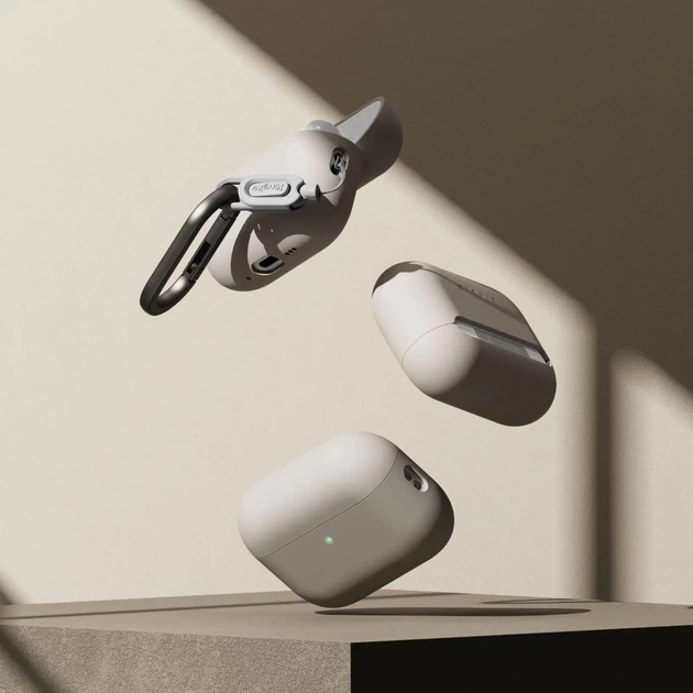Чохол для навушників Ringke Silicone для AirPods Pro 3 Stone (8800293859420) - зображення 4