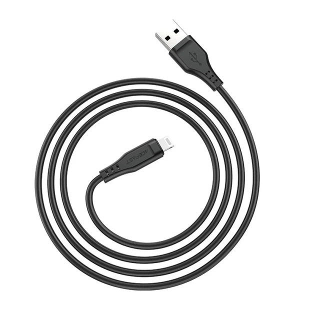 Кабель Acefast MFI USB-A to Lightning 1.2m Black (C3-02 Black) - Фото 2 Кабель Acefast MFI USB-A to Lightning 1.2m Black (C3-02 Black) - изображение 2