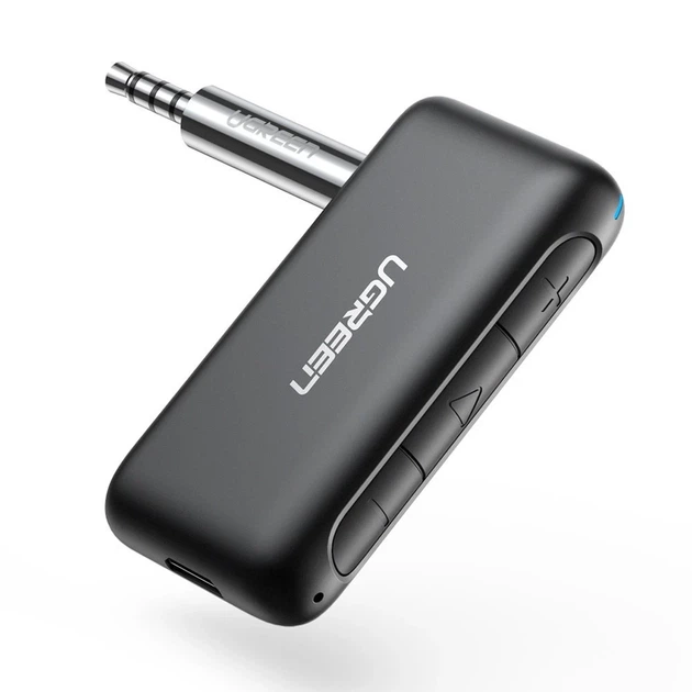 Аудиоприемник Ugreen Bluetooth 5.0 Audio Receiver AUX Mini Jack for Car Black (UGR496) - изображение 2