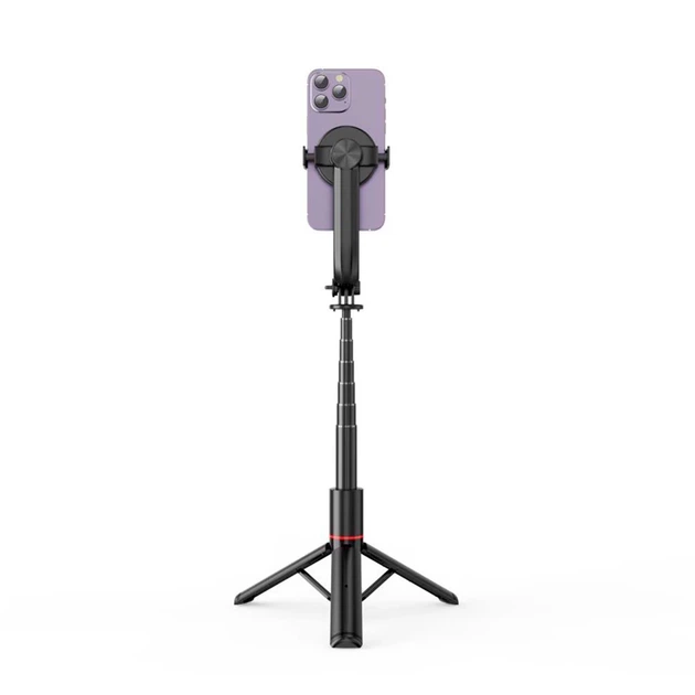 Универсальный штатив Tech-Protect L04s Magsafe Wireless Selfie Stick Tripod Black (9319456605471) - изображение 3