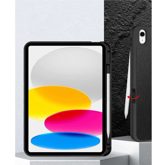 Чехол Tech-Protect SC Pen Canvas для iPad 11 2025 11th Gen | 10.9 2022 10th Gen Obsidian Black (5906302330911) - изображение 7