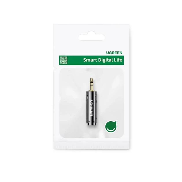 Аудиоадаптер Ugreen Audio Adapter 3.5mm to 6.35mm Mini Jack Gray (6957303867110) - изображение 5