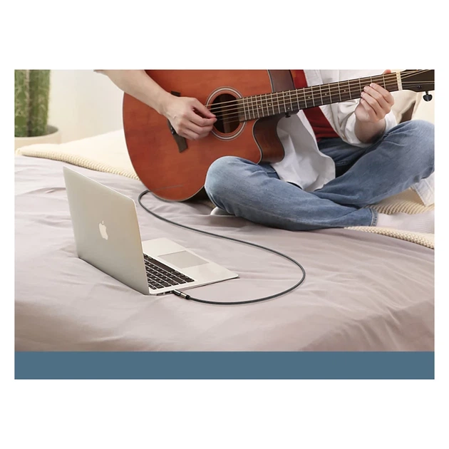 Аудиоадаптер Ugreen Audio Adapter 3.5mm to 6.35mm Mini Jack Gray (6957303867110) - изображение 7
