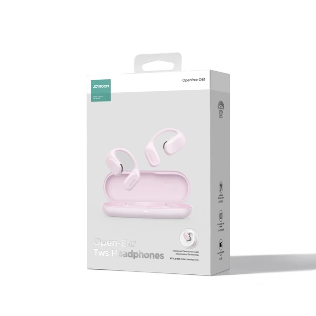 Беспроводные наушники Joyroom Openfree JR-OE1 Pink (6956116767853) - изображение 3