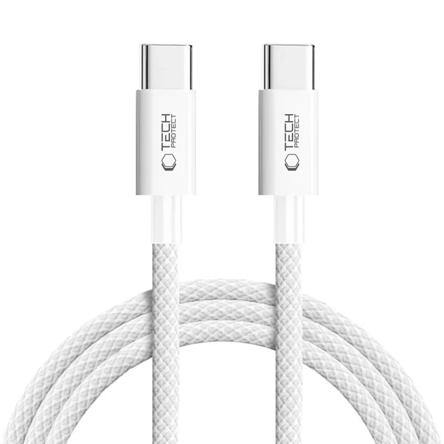 Кабель Tech-Protect Ultraboost Lite USB-C to USB-C 60W 2 m Cool Grey (5906302380916) - Фото 1 Кабель Tech-Protect Ultraboost Lite USB-C to USB-C 60W 2 m Cool Grey (5906302380916) - изображение 1