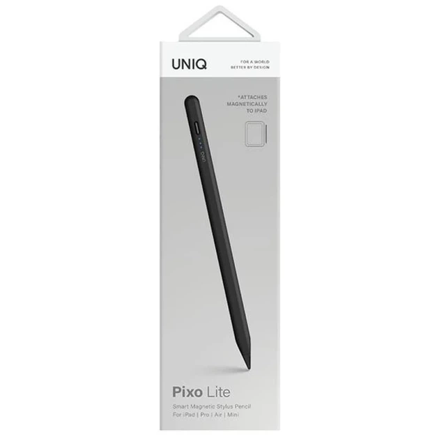 Стилус Uniq Pixo Lite для iPad Graphite Black (Uniq-PIXOLITE-BLACK) - Фото 2 Стилус Uniq Pixo Lite для iPad Graphite Black (Uniq-PIXOLITE-BLACK) - изображение 2