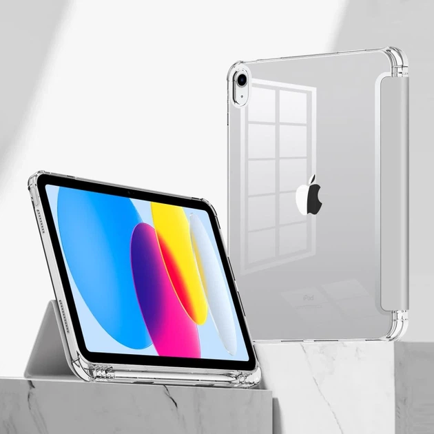Чехол Tech-Protect SC Pen для iPad 11 2025 11th Gen | 10.9 2022 10th Gen Grey (5906302310210) - Фото 8 Чехол Tech-Protect SC Pen для iPad 11 2025 11th Gen | 10.9 2022 10th Gen Grey (5906302310210) - изображение 8