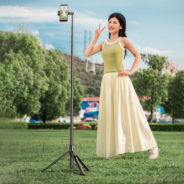Универсальный штатив Wozinsky Selfie stick Black (WRZP1) - изображение 11