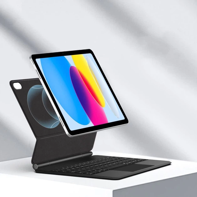 Чехол-клавиатура Tech-Protect SmartCase Magnetic для iPad 11 2025 11th Gen | 10.9 2022 10th Gen Black (5906302363445) - изображение 5