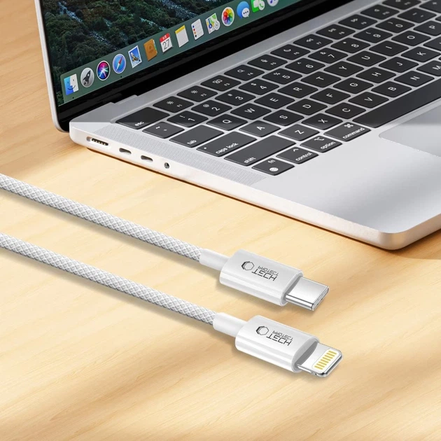 Кабель Tech-Protect Ultraboost Lite USB-C to Lightning 27W 1 m Cool Grey (5906302380947) - Фото 5 Кабель Tech-Protect Ultraboost Lite USB-C to Lightning 27W 1 m Cool Grey (5906302380947) - изображение 5
