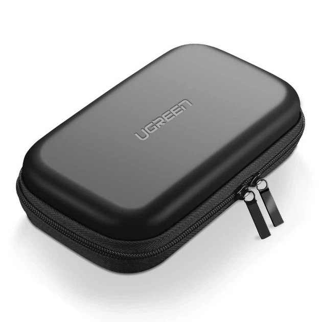 Чохол Ugreen HDD and Accessories 16.5cm x 9.5cm x 4.5cm Black (UGR110) - Фото 1 Чохол Ugreen HDD and Accessories 16.5cm x 9.5cm x 4.5cm Black (UGR110) - зображення 1