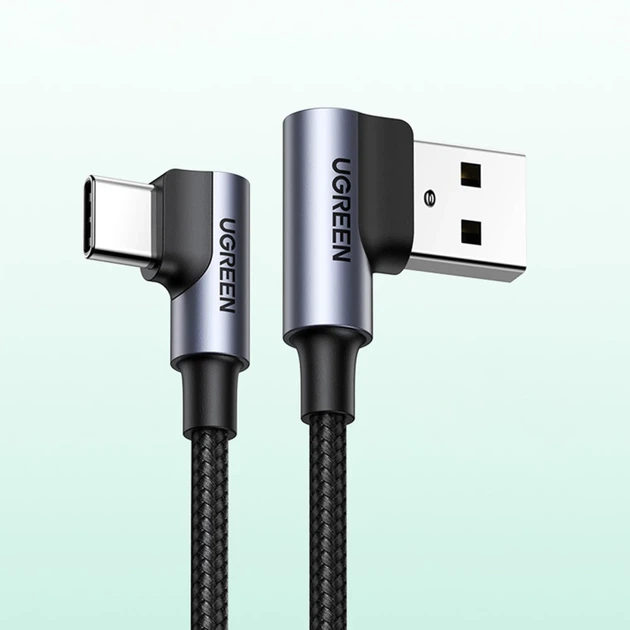 Кабель Ugreen USB-A to USB-C 3m Black (6957303878758) - зображення 13
