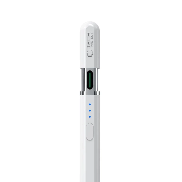 Стилус Tech-Protect Digital Magnetic Stylus Pen "3" White (5906302309719) - изображение 3