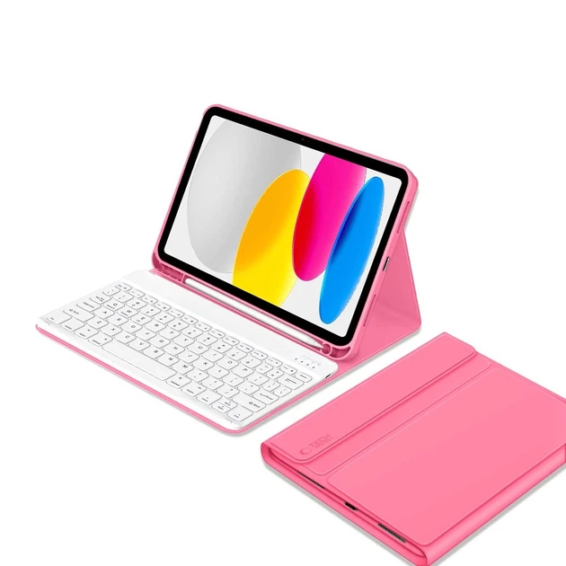 Чехол Tech-Protect SC Pen + Keyboard для iPad 11 2025 11th Gen | 10.9 2022 10th Gen Magenta (5906302335251) - изображение 2