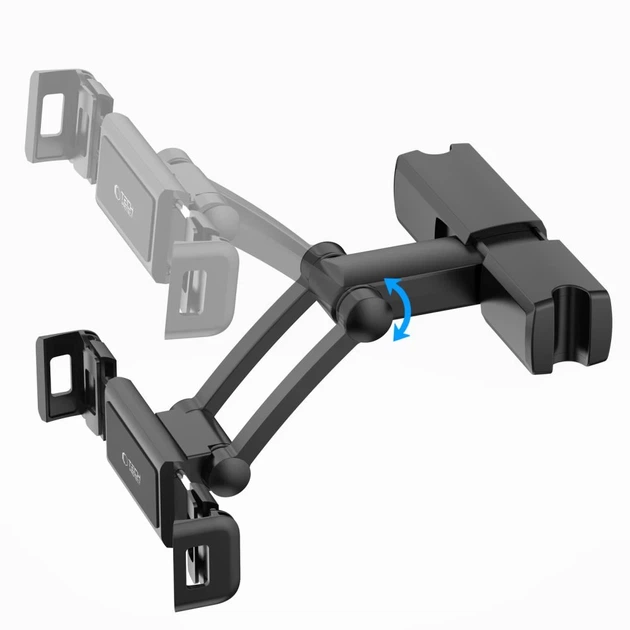 Автодержатель Tech-Protect V2 Stretchable Headrest Car Mount Black (5906302380688) - изображение 4