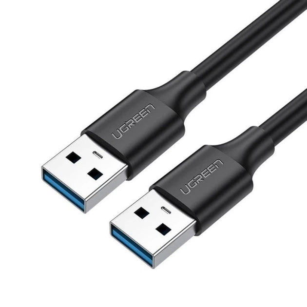Кабель Ugreen USB-A 3.0 to USB-A 3.0 2m Gray (UGR050BLK) - Фото 1 Кабель Ugreen USB-A 3.0 to USB-A 3.0 2m Gray (UGR050BLK) - изображение 1