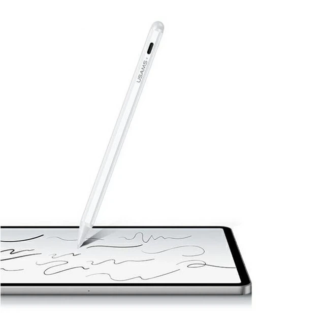 Стилус Usams ZB223 Active Touch Screen White (ZB223DRB01) - Фото 4 Стилус Usams ZB223 Active Touch Screen White (ZB223DRB01) - изображение 4