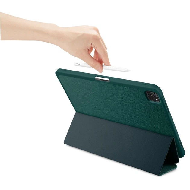 Чехол Spigen Urban Fit для iPad Pro 13 2024 7th Gen Midnight Green (ACS07763) - изображение 10