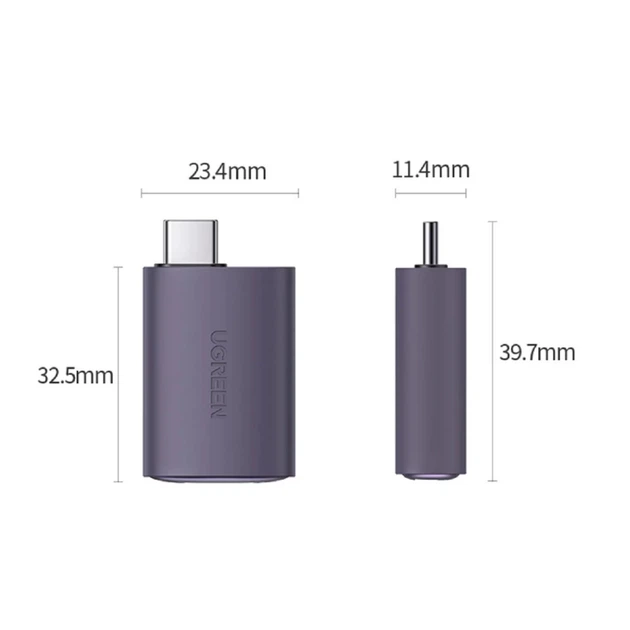 Адаптер Ugreen US320 USB-C to HDMI Grey (70450-ugreen) - изображение 8