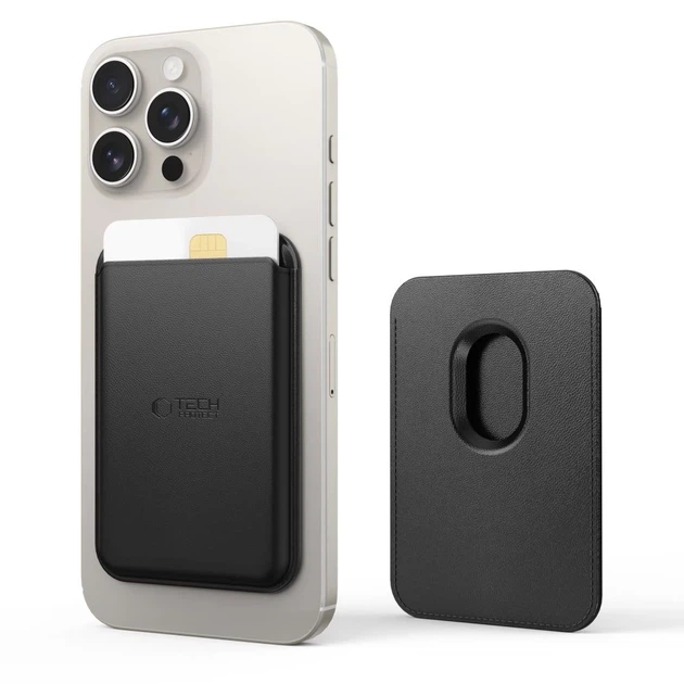 Магнітний гаманець Tech-Protect MagWallet Black with MagSafe (5906302370573) - зображення 2
