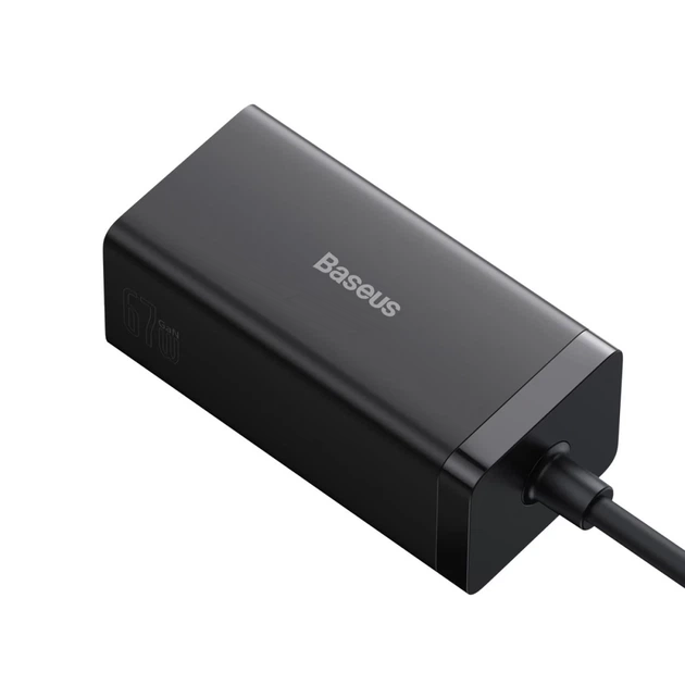 Мережевий зарядний пристрій Baseus Baseus GaN5 Pro HUB 2xUSB-C/HDMI/USB-A 100W USB-C to USB-C Cable Black (CCGP110201) - Фото 5 Мережевий зарядний пристрій Baseus Baseus GaN5 Pro HUB 2xUSB-C/HDMI/USB-A 100W USB-C to USB-C Cable Black (CCGP110201) - зображення 5