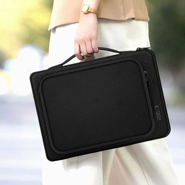 Сумка Tech-Protect Basic Bag 15-16" Black (5906302380633) - Фото 9 Сумка Tech-Protect Basic Bag 15-16" Black (5906302380633) - изображение 9