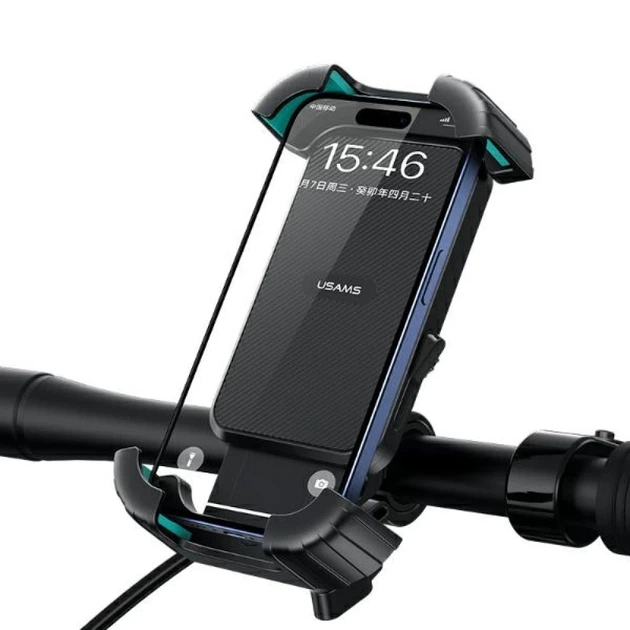 Uchwyt na kierownicę do roweru Usams Bike Carrier Black (6958444910345) - obraz 4