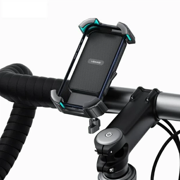 Uchwyt na kierownicę do roweru Usams Bike Carrier Black (6958444910345) - obraz 5