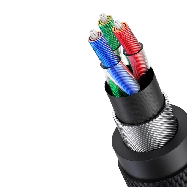 Кабель Ugreen AUX Mini Jack 3.5mm to 3.5mm Mini Jack 3m Black (UGR1186BLK) - Фото 13 Кабель Ugreen AUX Mini Jack 3.5mm to 3.5mm Mini Jack 3m Black (UGR1186BLK) - зображення 13