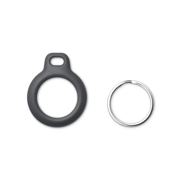 Брелок с кольцом Tech-Protect Rough для AirTag Black (9589046926198) - Фото 3 Брелок с кольцом Tech-Protect Rough для AirTag Black (9589046926198) - изображение 3