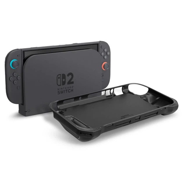 Чехол Spigen Rugged Armor для Nintendo Switch 2 Matte Black (ACS09075) - изображение 10