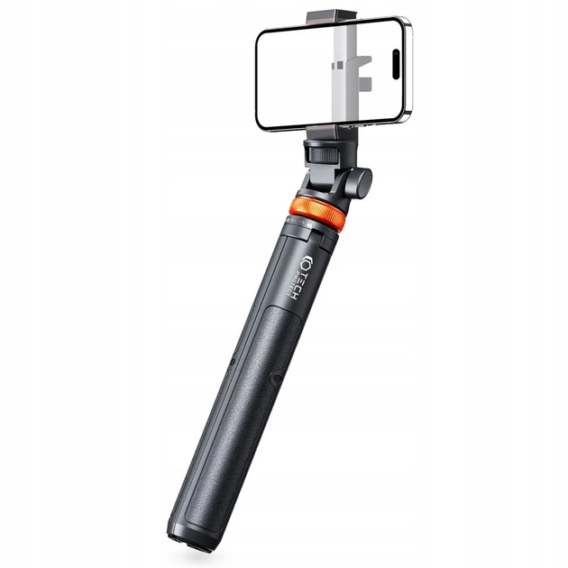 Универсальный штатив Tech-Protect L03S Wireless Selfie Stick Tripod Black (9490713934463) - Фото 4 Универсальный штатив Tech-Protect L03S Wireless Selfie Stick Tripod Black (9490713934463) - изображение 4