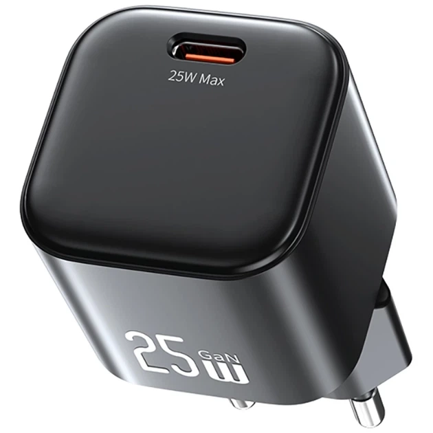 Сетевое зарядное устройство Usams JC Series FC 25W USB-C Black (CC289TC01) - изображение 4