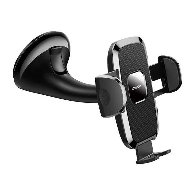 Uchwyt samochodowy JOYROOM Mechanical Car Holder Universal Cockpit/Window Black (6956116799069) - obraz 4