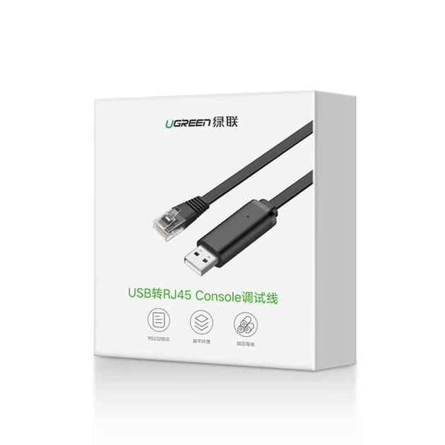 Кабель Ugreen USB-A to Ethernet RJ45 1.5m Black (UGR597BLK) - изображение 5