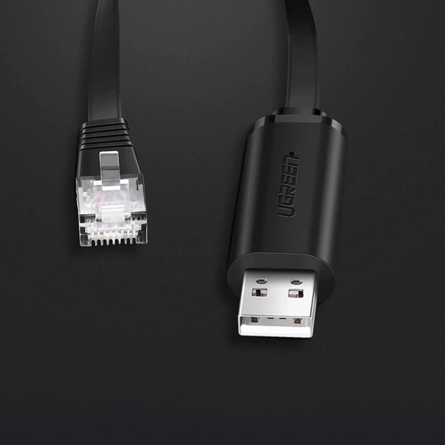Кабель Ugreen USB-A to Ethernet RJ45 1.5m Black (UGR597BLK) - изображение 8