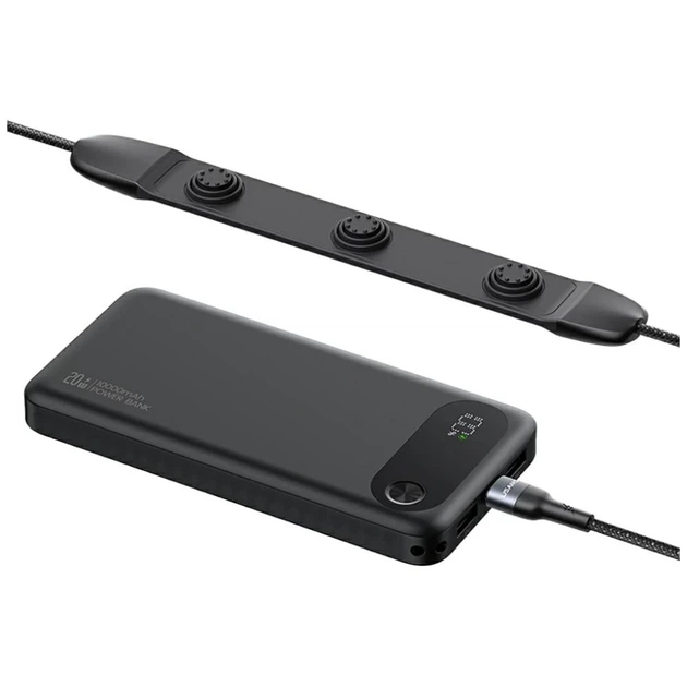 Kabel Usams USB‑C to USB‑C 100W 1.4 m Black with Massager (6958444995250) - obraz 8