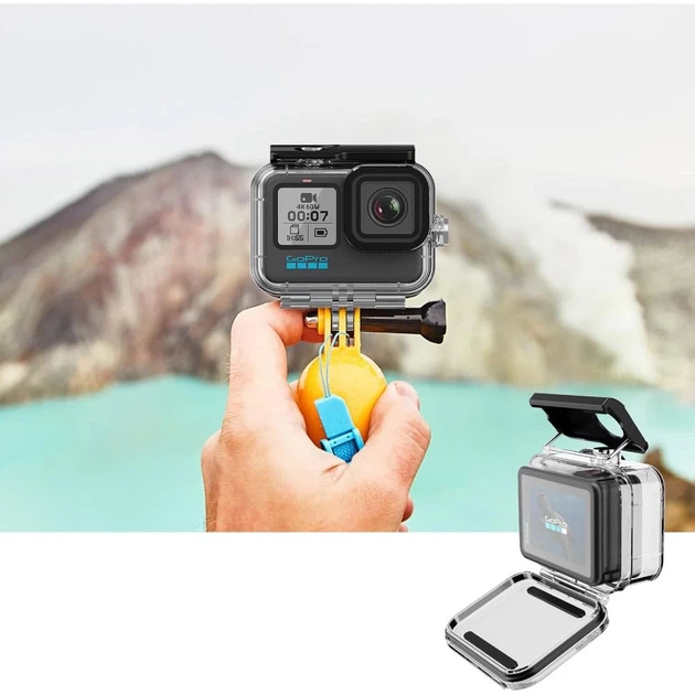 Водонепроницаемый чехол Tech-Protect GА200 Waterproof Case для GoPro Hero 9 | 10 | 11 | 12 | 13 Clear (5906302371785) - изображение 5