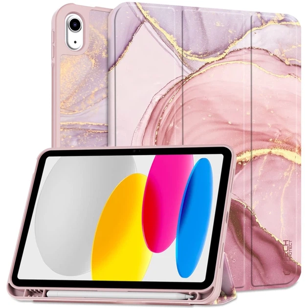 Чехол Tech-Protect SC Pen для iPad 11 2025 11th Gen | 10.9 2022 10th Gen Marble (5906302309979) - Фото 1 Чехол Tech-Protect SC Pen для iPad 11 2025 11th Gen | 10.9 2022 10th Gen Marble (5906302309979) - изображение 1