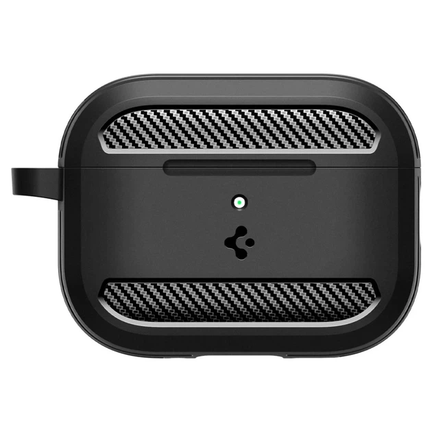 Чехол Spigen Rugged Armor для AirPods Pro 3 Matte Black (ACS09822) - изображение 2