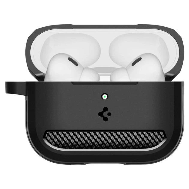 Чехол Spigen Rugged Armor для AirPods Pro 3 Matte Black (ACS09822) - изображение 3