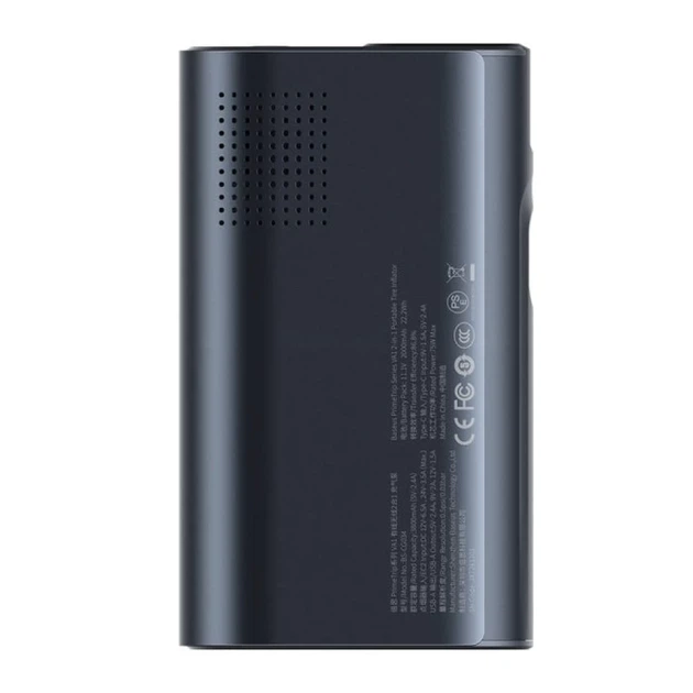 Автомобільний насос Baseus PrimeTrip VA1 Cosmic Black (C11169001121-00) - зображення 4
