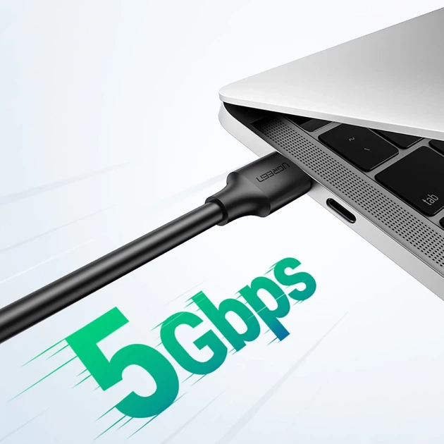 Кабель Ugreen USB-A Cable 3m Black (UGR1324BLK) - зображення 3