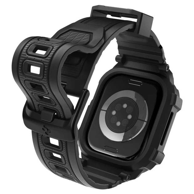 Чохол-ремінець Spigen Rugged Armor Pro V2 для Apple Watch 11 | 10 42 mm Matte Black (ACS10494) - зображення 9