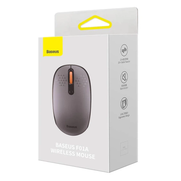 Беспроводная мышь Baseus F01A Grey (B01055502833-00) - изображение 9