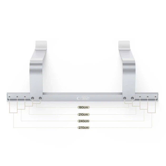 Подставка для ноутбука Tech-Protect ULS100 Universal Laptop Stand Silver (5906302309856) - изображение 5