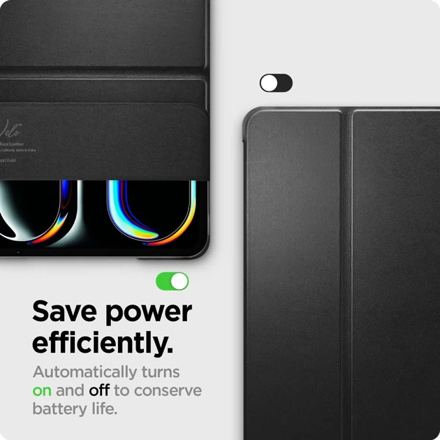 Чехол Spigen Smart Fold для iPad Pro 11 2024 5th Gen Black (ACS07025) - изображение 6
