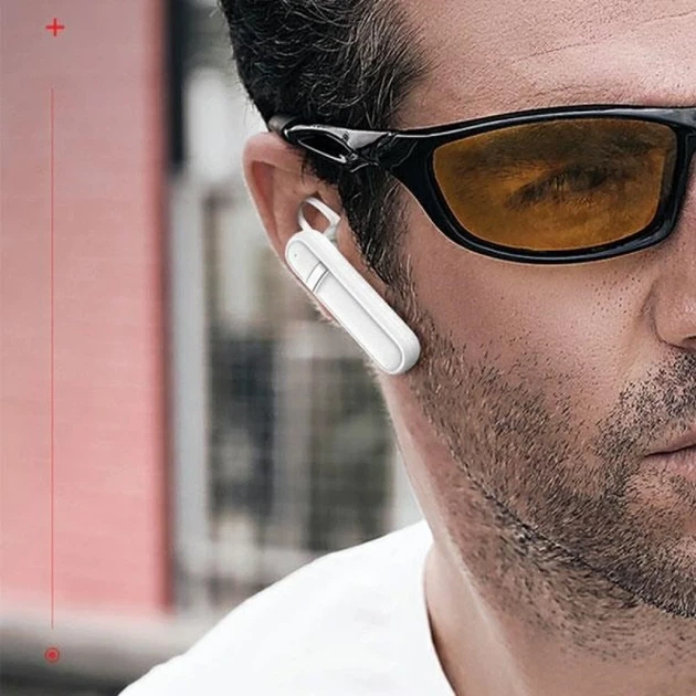 Bluetooth-гарнитура Beline Bluetooth LM01 White (5903657579965) - изображение 2