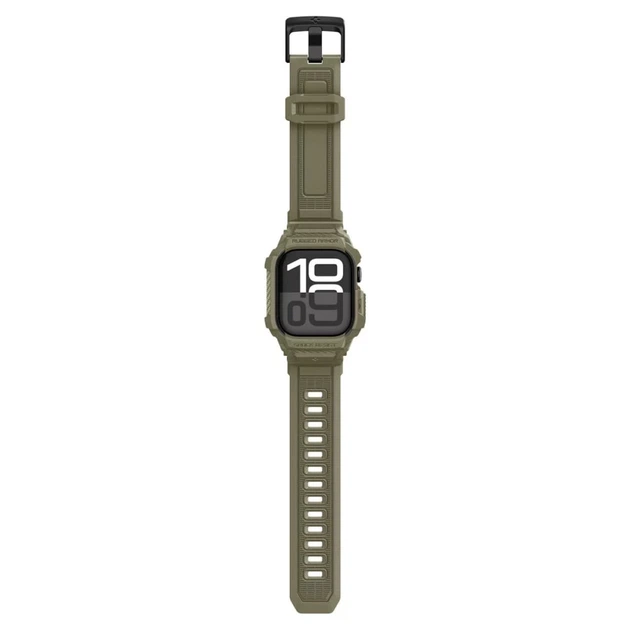 Чохол-ремінець Spigen Rugged Armor Pro V2 для Apple Watch 11 | 10 46 mm Vintage Khaki (ACS10507) - зображення 11