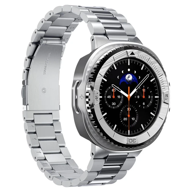 Чохол Spigen Bezel Tune Pro Pilot для Samsung Galaxy Watch 8 Classic 46 mm Silver (ACS10017) - зображення 8